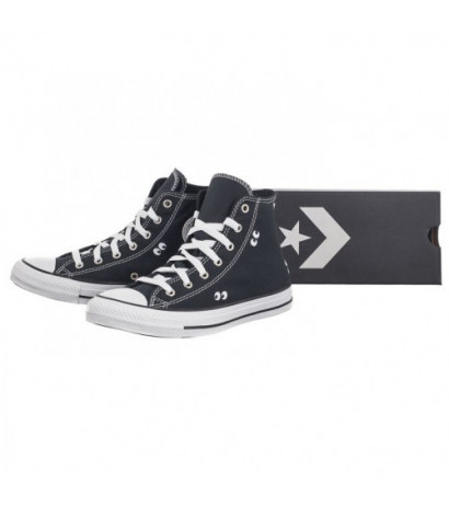 Converse CTAS Hi Black/White/Black A10386C (CO701-a) shoes