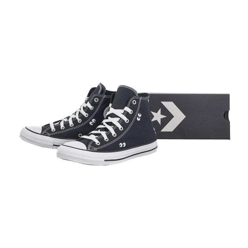 Converse CTAS Hi Black/White/Black A10386C (CO701-a) shoes