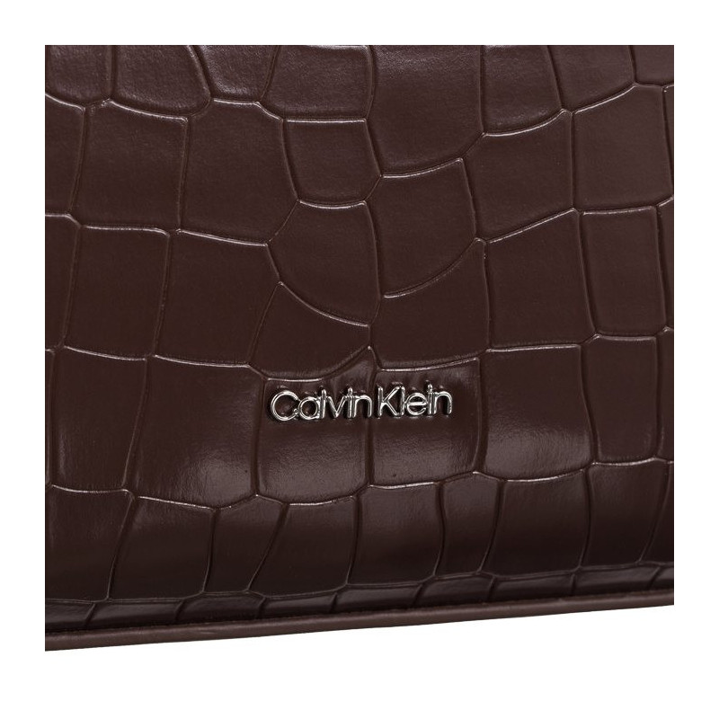 Calvin Klein CK Must Mini Bag Croco Cioccolate Lab Croco K60K612452 HJM (CK550-a) handbag