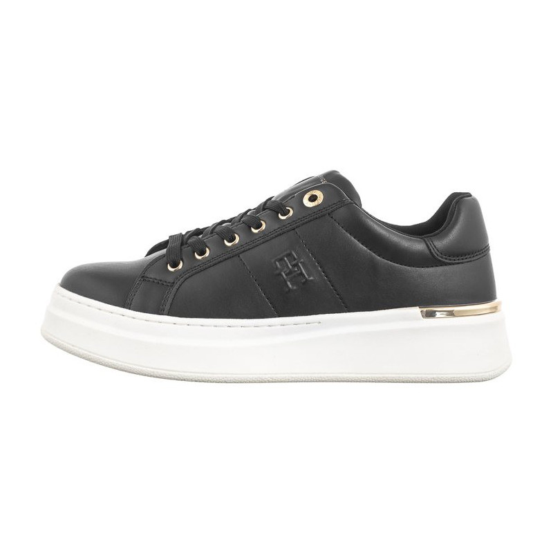 Tommy Hilfiger Low Cut Lace-Up Sneaker Black T3A9-33542-1351999 (TH1140-a) sports Shoes