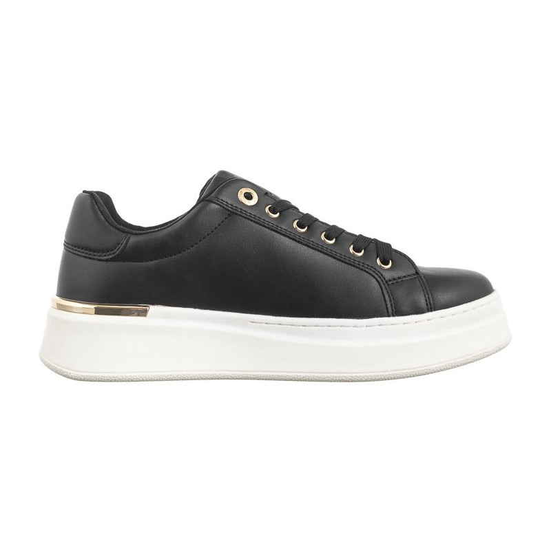 Tommy Hilfiger Low Cut Lace-Up Sneaker Black T3A9-33542-1351999 (TH1140-a) sports Shoes