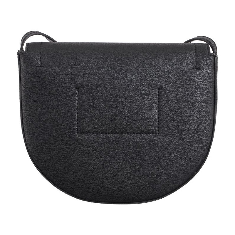 Calvin Klein Minimal Monogram Saddle22 Black K60K612718 BEH (CK543-a) handbag