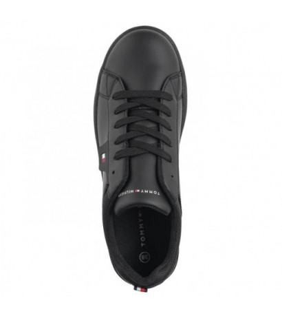 Tommy Hilfiger Low Cut Lace-Up Sneaker Black T3X9-33646-1452999 (TH1141-a) sports Shoes