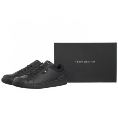 Tommy Hilfiger Low Cut Lace-Up Sneaker Black T3X9-33646-1452999 (TH1141-a) sports Shoes