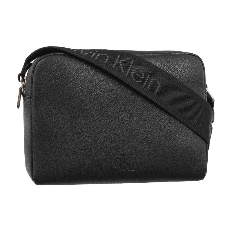 Calvin Klein Over Webbing Camera Bag21 Pu Black K60K612711 BEH (CK544-a) handbag