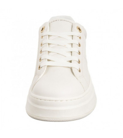 Tommy Hilfiger Low Cut Lace-Up Sneaker Off White T3A9-33542-1351530 (TH1140-b) sports Shoes