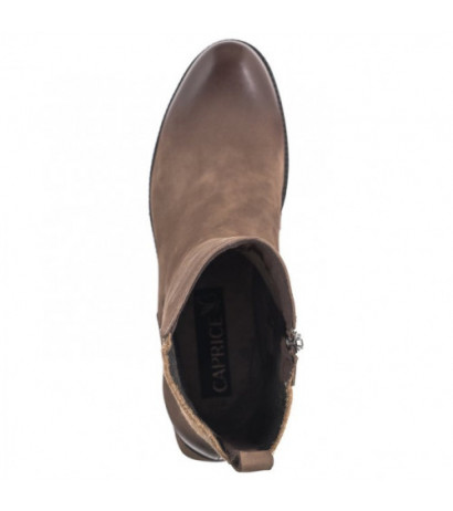 Caprice Brązowe 9-25422-43 334 Taupe Nubuc (CP413-a) shoes