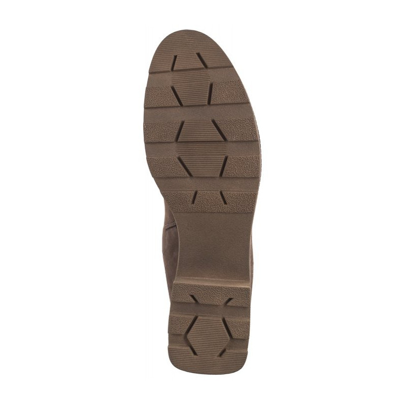 Caprice Brązowe 9-25422-43 334 Taupe Nubuc (CP413-a) shoes