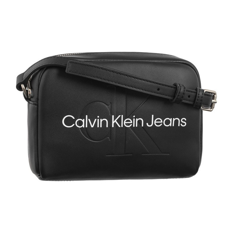 Calvin Klein Sculpted Camera Bag18 Mono Black/Neutral K60K612220 01R (CK545-a) handbag