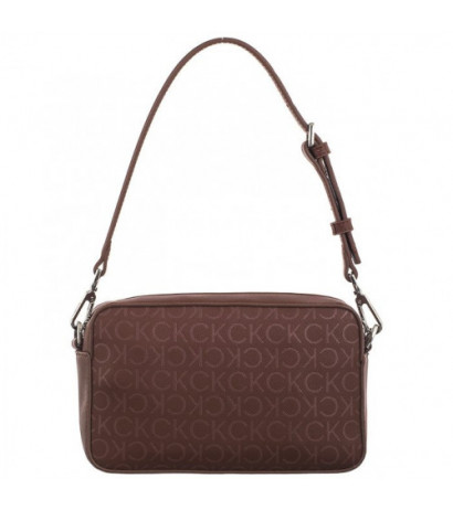 Calvin Klein CK Must Conv Camera Bag Mono Cioccolate Lab Monogram Pu K60K612536 0HH (CK551-a) handbag