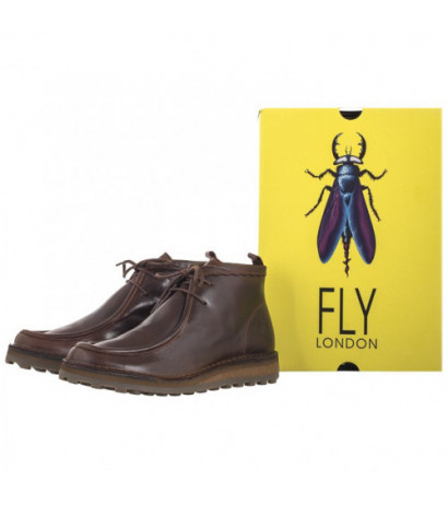 FLY London Tezi Rug Dk.Brown P211130000 (FL407-a) shoes