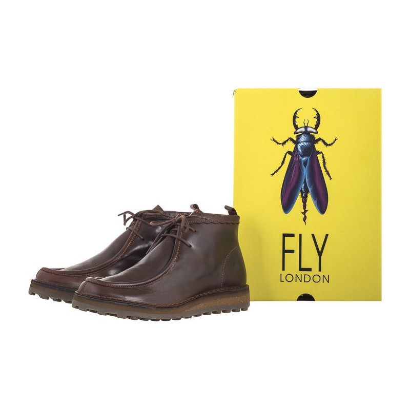 FLY London Tezi Rug Dk.Brown P211130000 (FL407-a) shoes