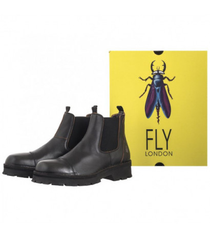 FLY London Klin Antique Black P211135001 (FL408-a) shoes