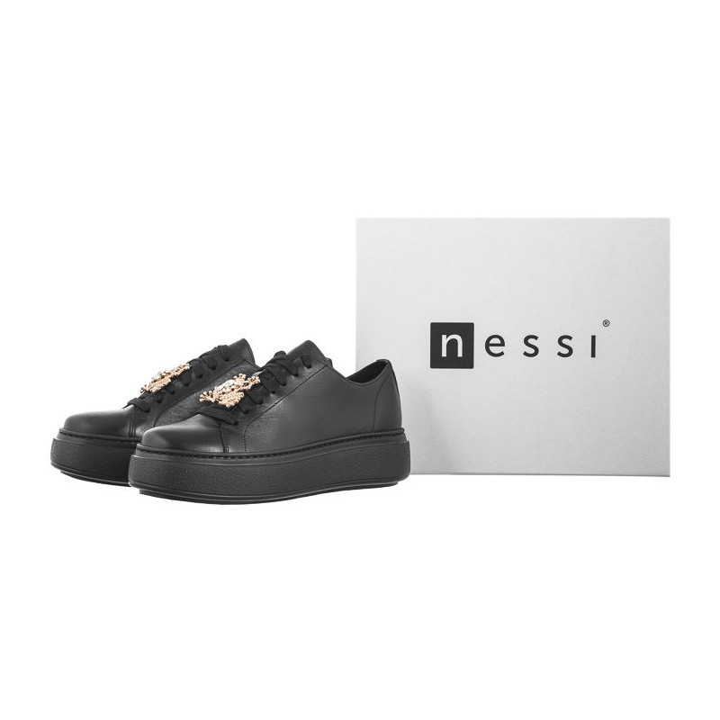 Nessi Czarne 24700 (NE395-a) shoes