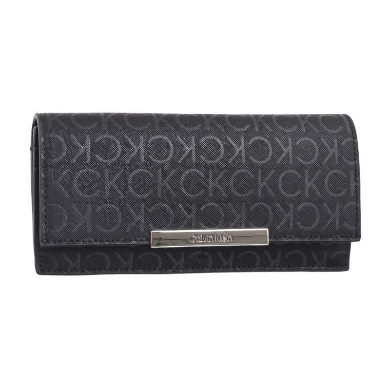 Calvin Klein CK Linear Large Wallet_Mono Black Monogram K60K612444 0GM (CK555-a) handbag