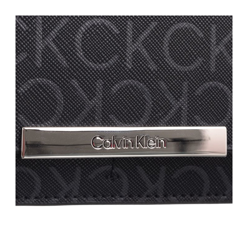 Calvin Klein CK Linear Large Wallet_Mono Black Monogram K60K612444 0GM (CK555-a) handbag