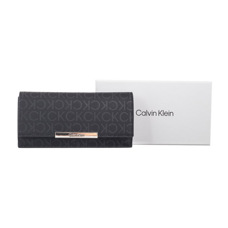 Calvin Klein CK Linear Large Wallet_Mono Black Monogram K60K612444 0GM (CK555-a) handbag