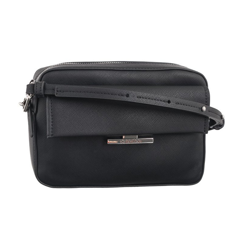 Calvin Klein CK Linear Camera Bag_Saffiano Ck Black K60K612564 BEH (CK553-a) handbag