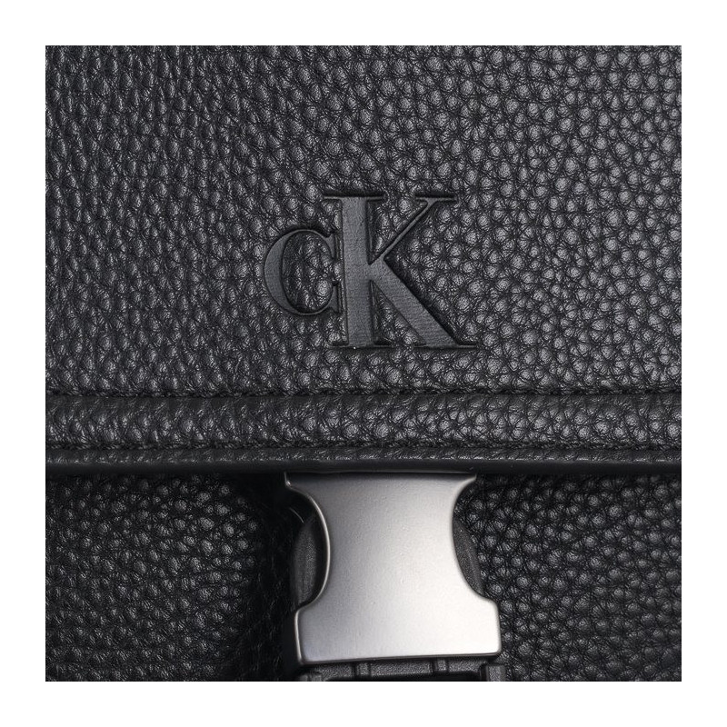 Calvin Klein Over Webbing Reporter 18 Black K50K512565 BEH (CK557-a) handbag