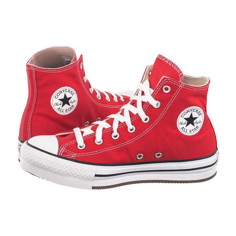 Converse CTAS Eva Lift Hi Red/White/Black A08425C (CO660-c) shoes