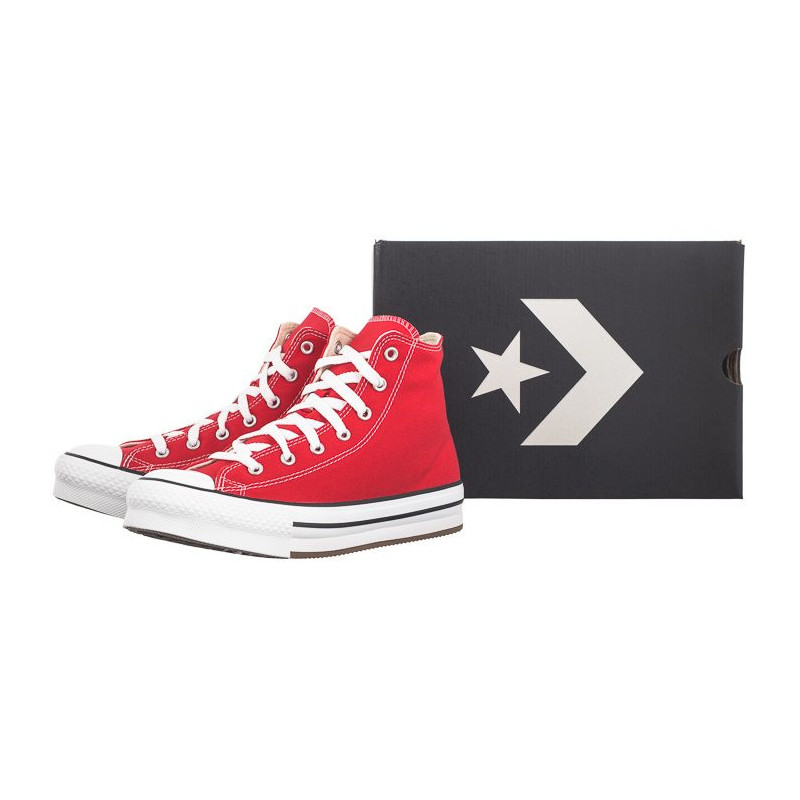 Converse CTAS Eva Lift Hi Red/White/Black A08425C (CO660-c) shoes