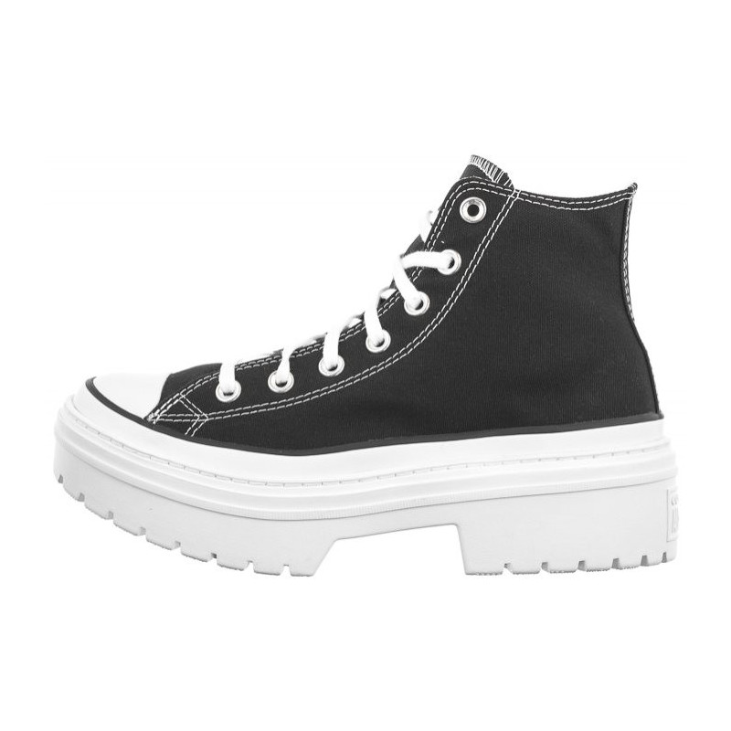 Converse CTAS Lugged Heel Hi Black White Egret A08258C CO702 a shoes