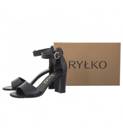 Ryłko Czarne 9HBH5_T4 _UW9 (RY429-c) sandals