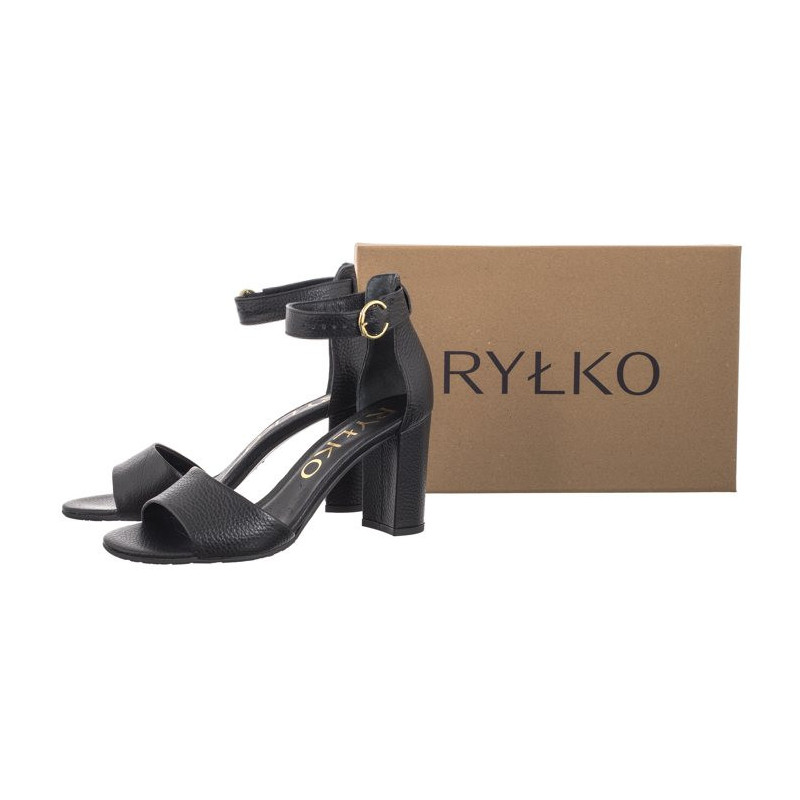 Ryłko Czarne 9HBH5_T4 _UW9 (RY429-c) sandals