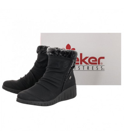 Rieker Czarne Y1361-00 (RI70-a) shoes