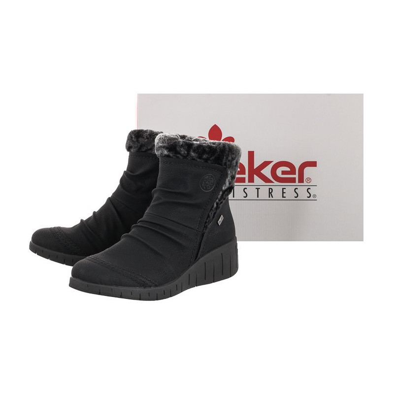 Rieker Czarne Y1361-00 (RI70-a) shoes