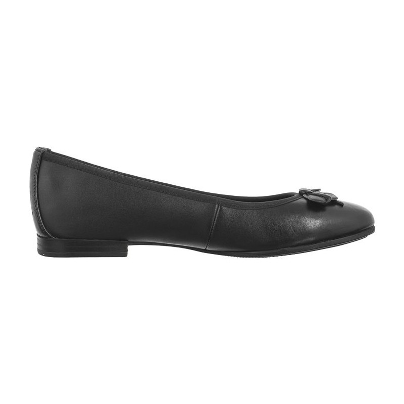 Tamaris Czarne 1-22116-41 001 Black (TM504-a) ballerinas