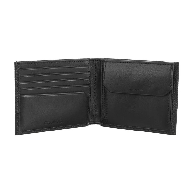 Calvin Klein Nano Mono Bifold 5CC W/Coin Black Nano Mono K50K512279 0GK (CK560-a) handbag