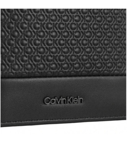 Calvin Klein Nano Mono Bifold 5CC W/Coin Black Nano Mono K50K512279 0GK (CK560-a) handbag