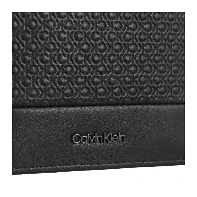 Calvin Klein Nano Mono Bifold 5CC W/Coin Black Nano Mono K50K512279 0GK (CK560-a) handbag