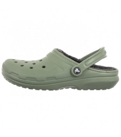 Crocs Classic Lined Clog Moss/Multi 203591-3WP (CR263-c) slippers