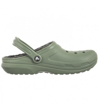 Crocs Classic Lined Clog Moss/Multi 203591-3WP (CR263-c) slippers