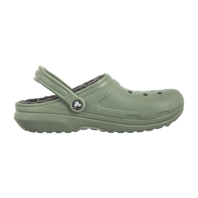 Crocs Classic Lined Clog Moss/Multi 203591-3WP (CR263-c) slippers