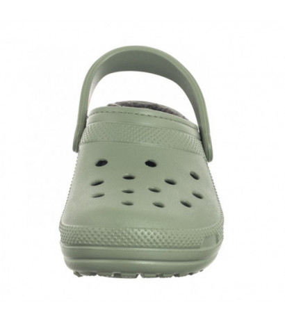 Crocs Classic Lined Clog Moss/Multi 203591-3WP (CR263-c) slippers