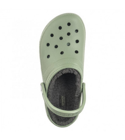 Crocs Classic Lined Clog Moss/Multi 203591-3WP (CR263-c) slippers