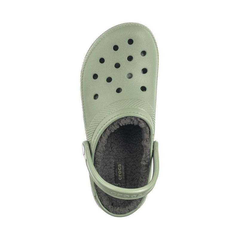 Crocs Classic Lined Clog Moss/Multi 203591-3WP (CR263-c) slippers