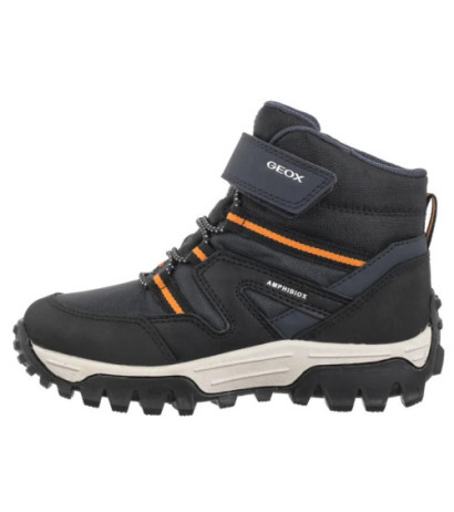 Geox J Himalaya B.B Abx D - Dbk+Nyl Navy/Black J46FRD 050FU C0045 (GE191-a) ankle boots