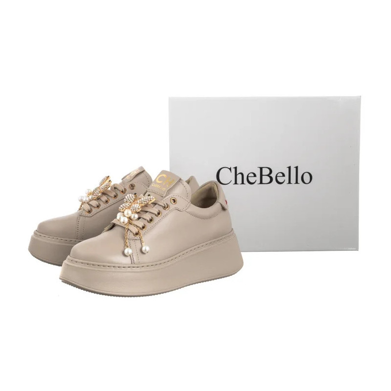 CheBello Beżowe 4585-302-000-PSK-S251 (CH141-a) shoes