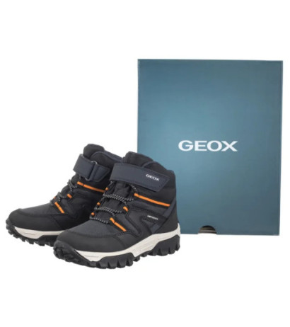 Geox J Himalaya B.B Abx D - Dbk+Nyl Navy/Black J46FRD 050FU C0045 (GE191-a) ankle boots