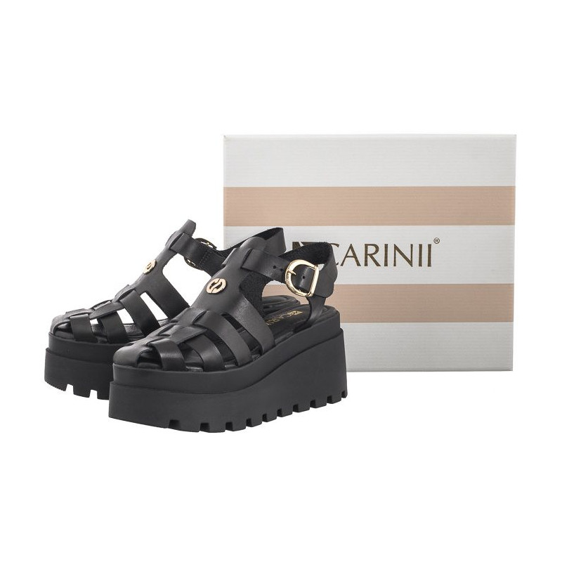 Carinii Czarne B9374-E50-000-000-G06 (CI766-a) shoes