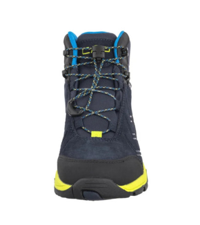 CMP Kids Milnick Mid Trekking Shoes Wp 3Q18584 01NR B.Blue Lime (CM25-a) ankle boots