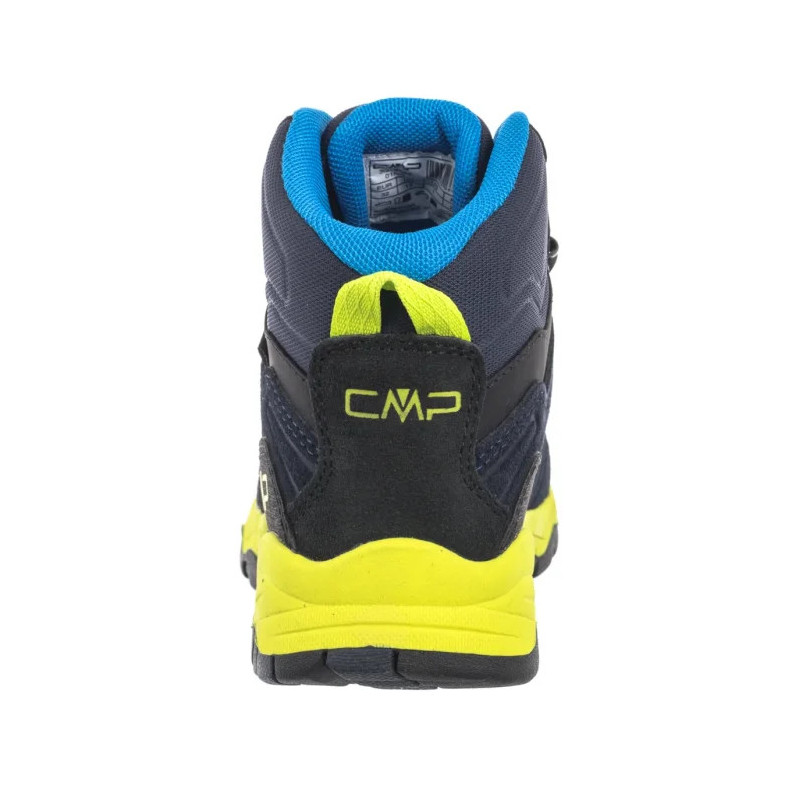 CMP Kids Milnick Mid Trekking Shoes Wp 3Q18584 01NR B.Blue Lime (CM25-a) ankle boots