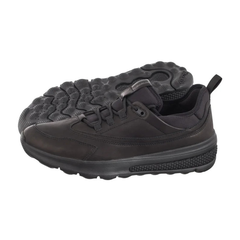 Geox U Spherica Actif A - Smo.Lea+L Black U46BAA 04315 C9999 (GE192-a) sports shoes