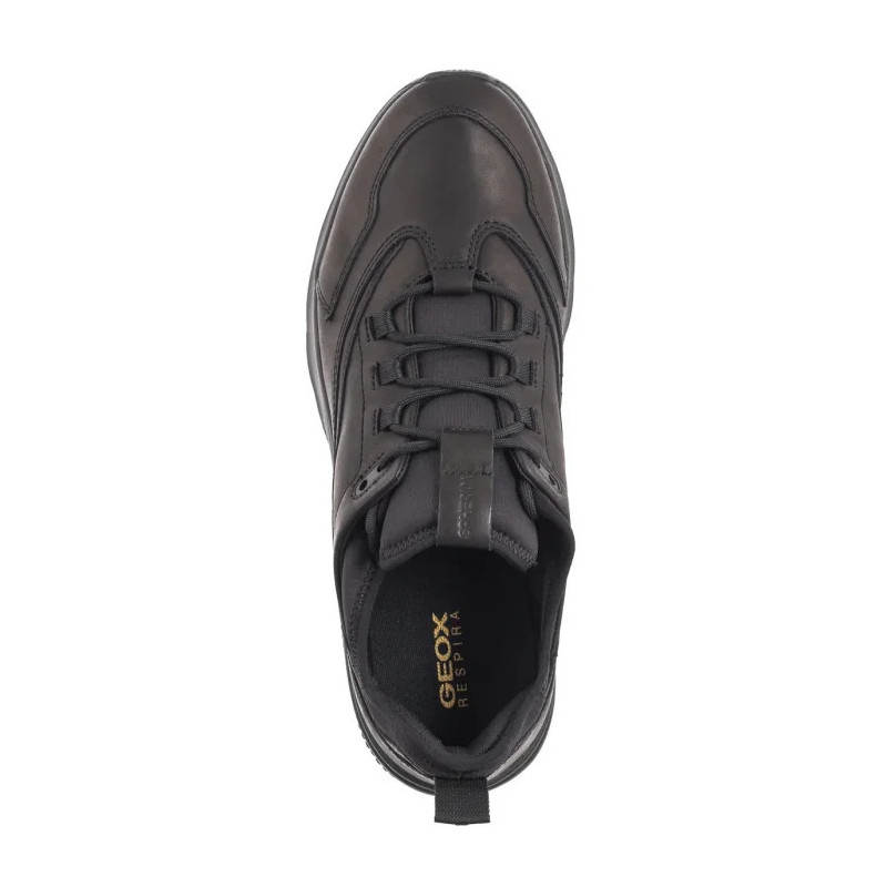 Geox U Spherica Actif A - Smo.Lea+L Black U46BAA 04315 C9999 (GE192-a) sports shoes