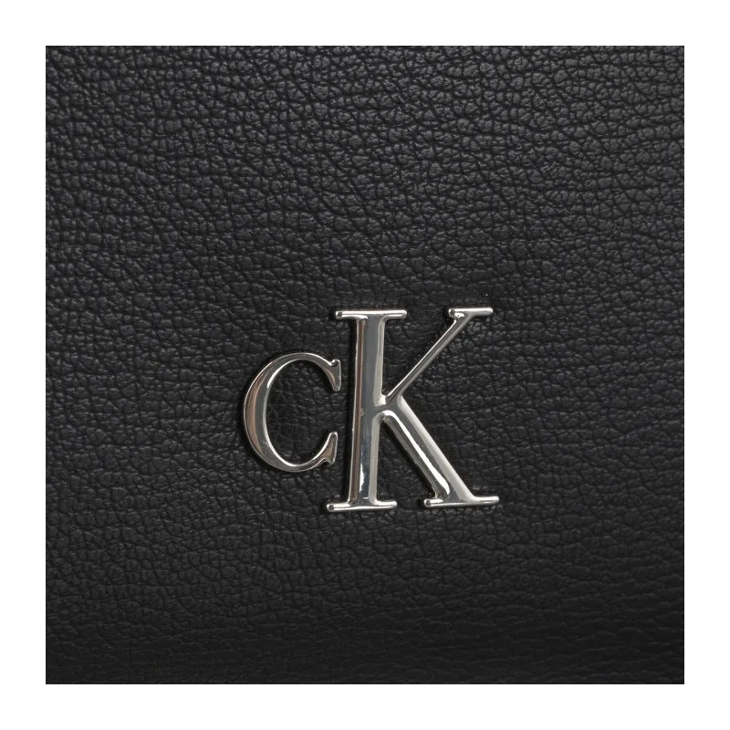 Calvin Klein Minimal Monogram Camera Bag Black K60K612719 BEH (CK565-a) handbag