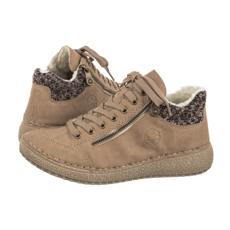 Rieker Beżowe 50903-20 Beige (RI200-a) shoes